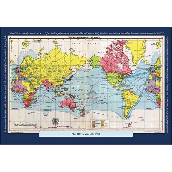 1956 YOUR YEAR YOUR WORLD 400 PIECE JIGSAW