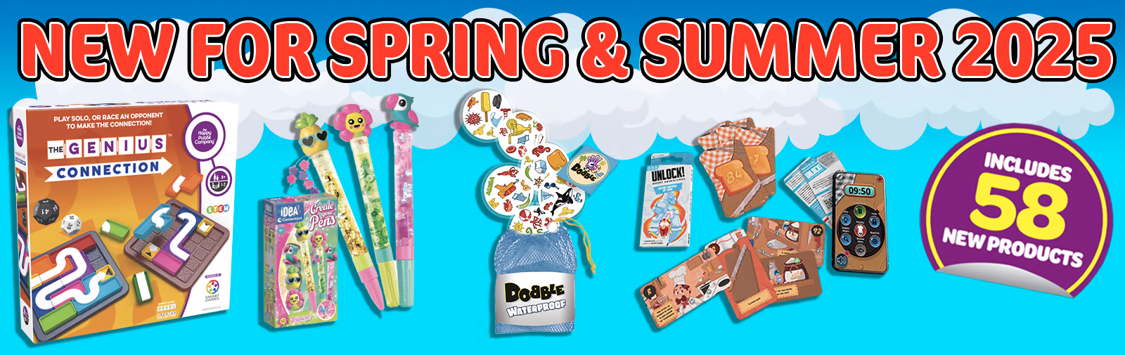 New For Summer 2025 - 58 New Toys & Games