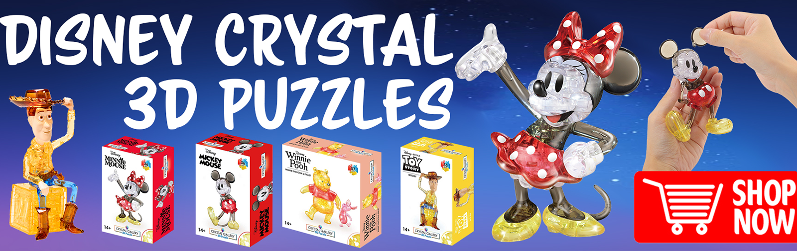 Disney 3D Crystal Puzzles
