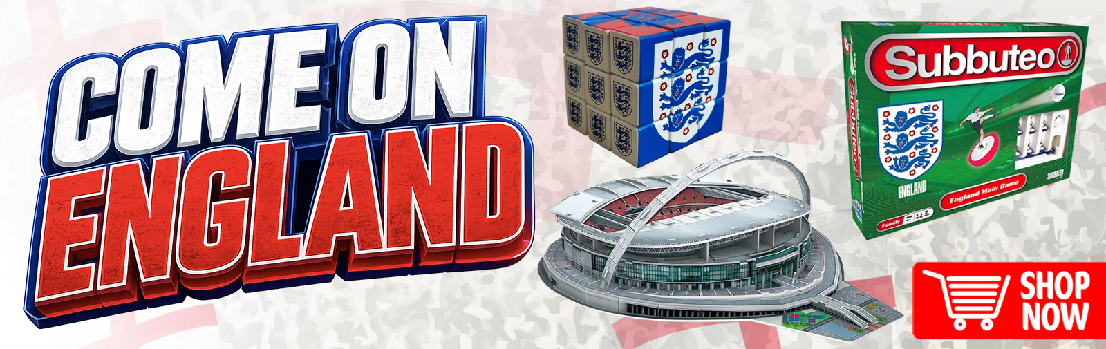 Shop our brand new range of England football puzzles and games!
