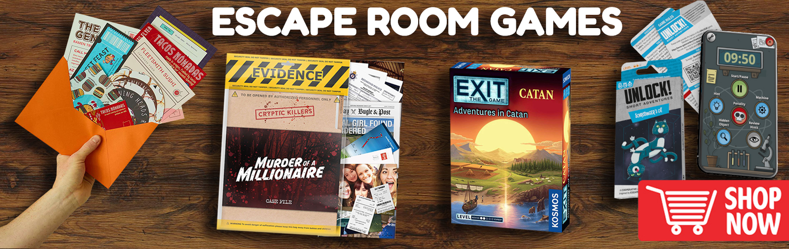 Escape Room Games For Home - Shop The Complete Range