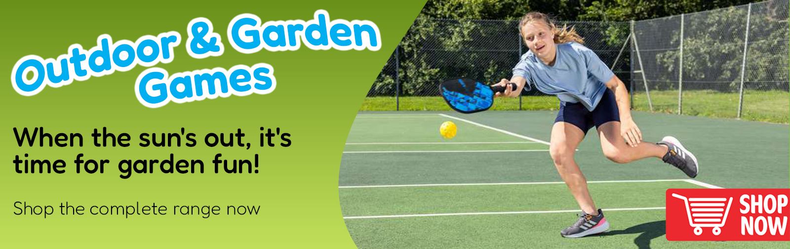 Shop our complete range of garden games now.