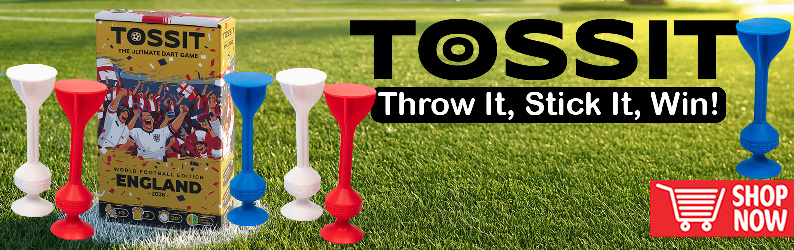 Tossit World Cup Editions - Throw It, Stick It, Win!