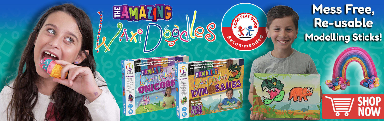 The Amazing Waxidoodles - No Mess, No Stress, JUST FUN!