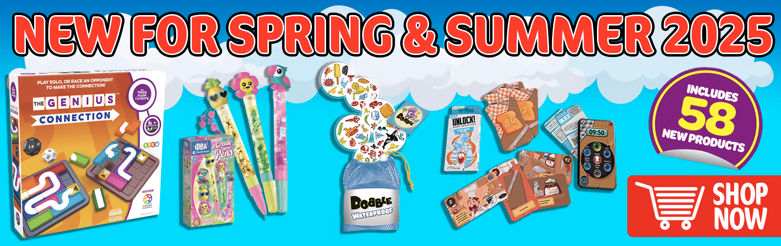 New For Spring & Summer 2025 - 58 New Games