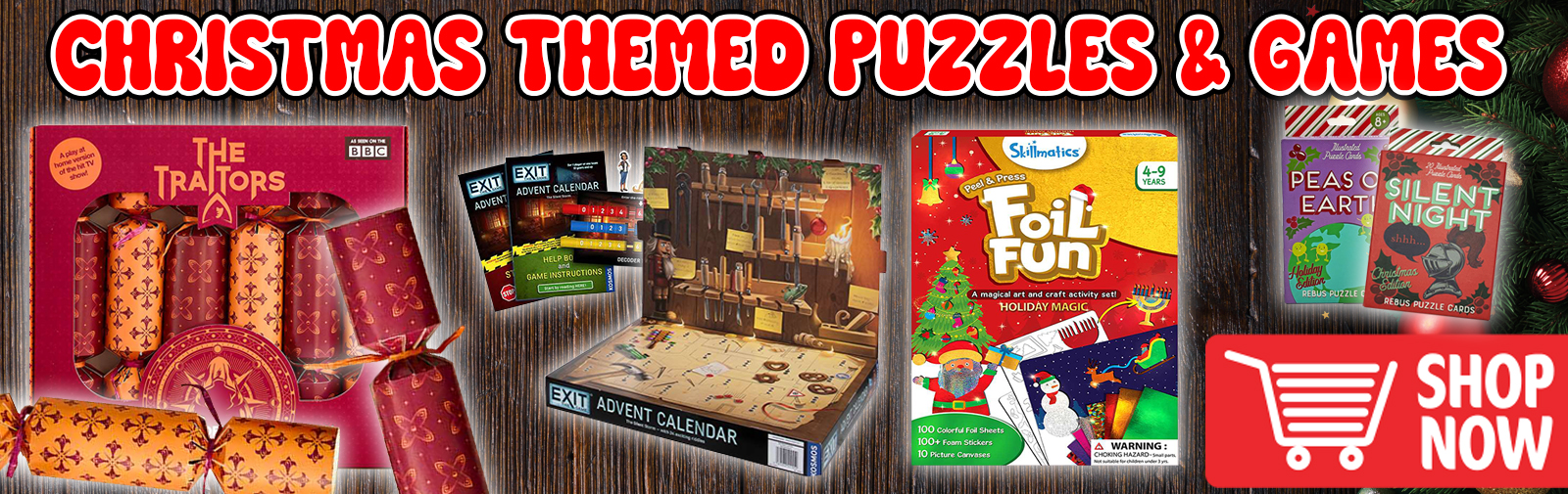 Christmas Themed Puzzles & Games - New For Autumn 2025