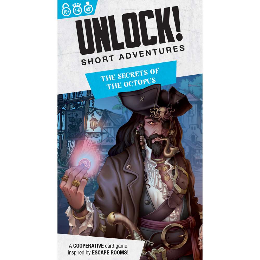 Buy Unlock! Short Adventures: Les Secrets de la Pieuvre - Space Cowboys - Board games