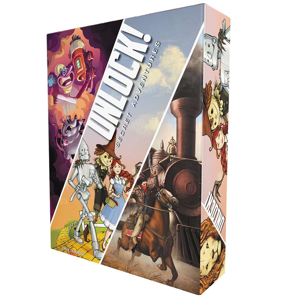 UNLOCK! Secret Adventures Asmodee Escape Room Family