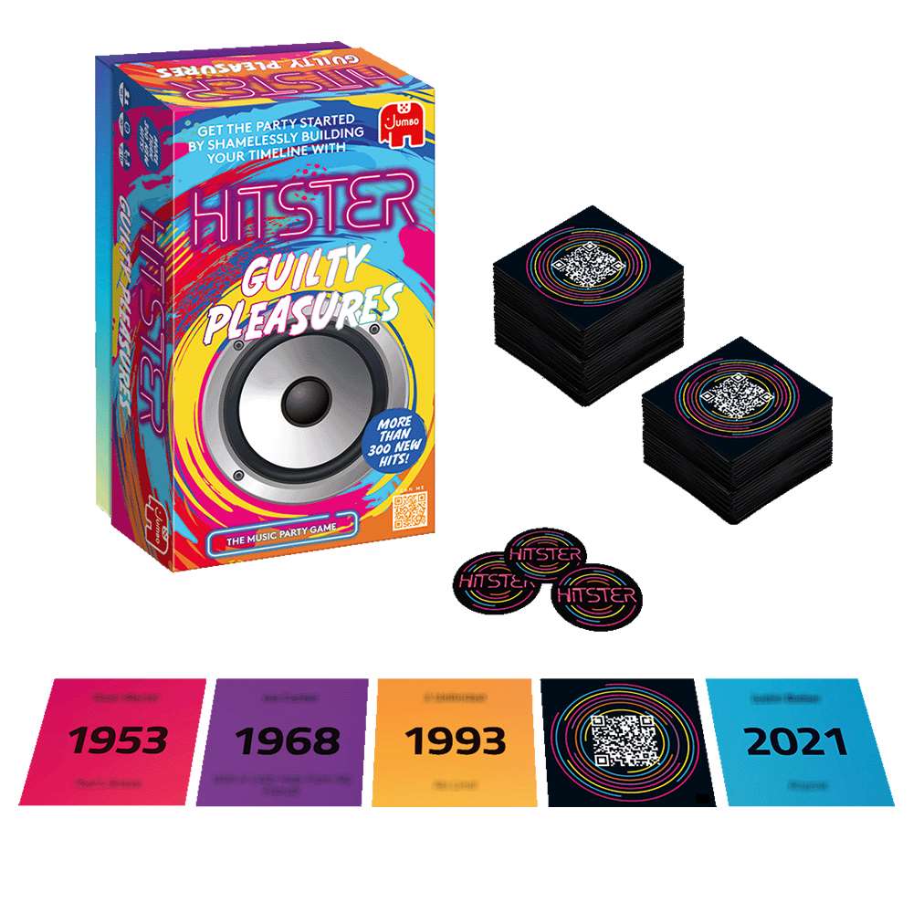 Hitster Guilty Pleasures box view