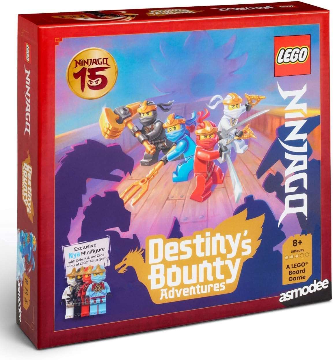 Lego Ninjago Board Game box view