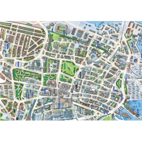 JIGRAPHY CITYSCAPES SOUTHAMPTON (HPCCS1000) Image
