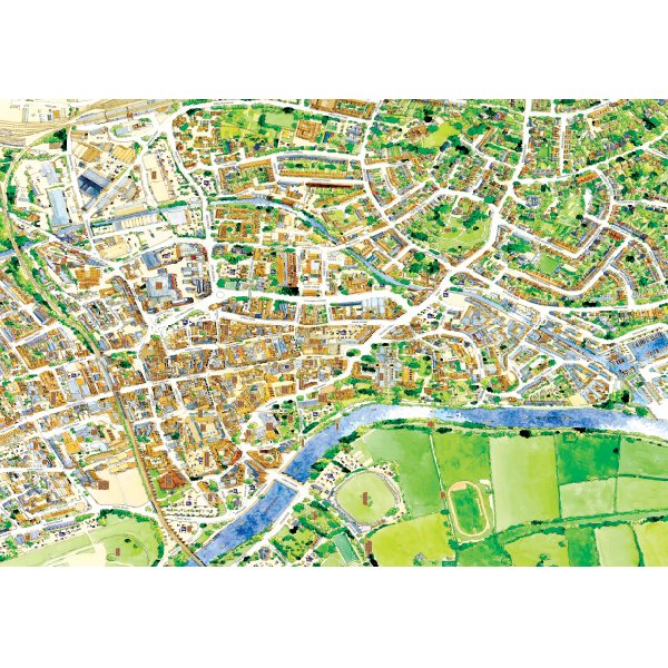 JIGRAPHY CITYSCAPES WORCESTER 1000 PIECE