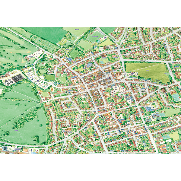 JIGRAPHY CITYSCAPES SAFFRON WALDEN 1000 PIECE