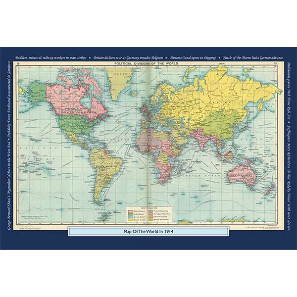 1914 YOUR YEAR YOUR WORLD 400 PIECE JIGSAW