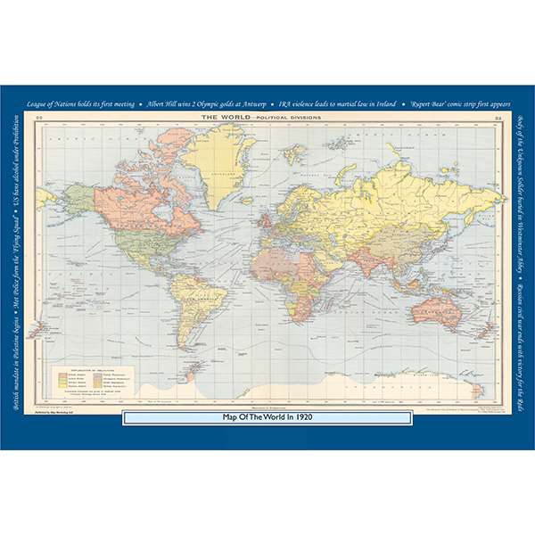 1920 YOUR YEAR YOUR WORLD 400 PIECE JIGSAW