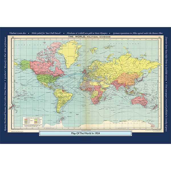 1924 YOUR YEAR YOUR WORLD 400 PIECE JIGSAW