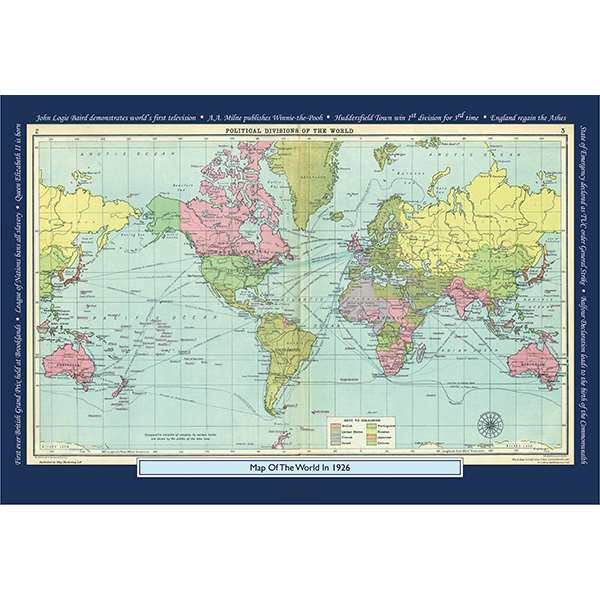 1926 YOUR YEAR YOUR WORLD 400 PIECE JIGSAW