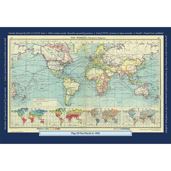 1945 YOUR YEAR YOUR WORLD 400 PIECE JIGSAW
