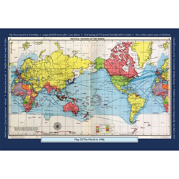 1946 YOUR YEAR YOUR WORLD 400 PIECE JIGSAW