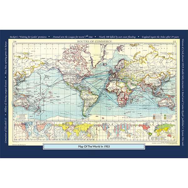 1953 YOUR YEAR YOUR WORLD 400 PIECE JIGSAW