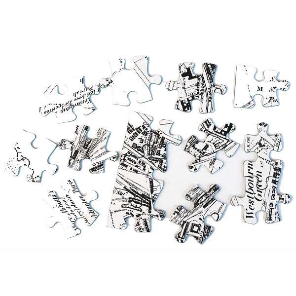 MAP JIGSAW PUZZLE VICTORIAN 255