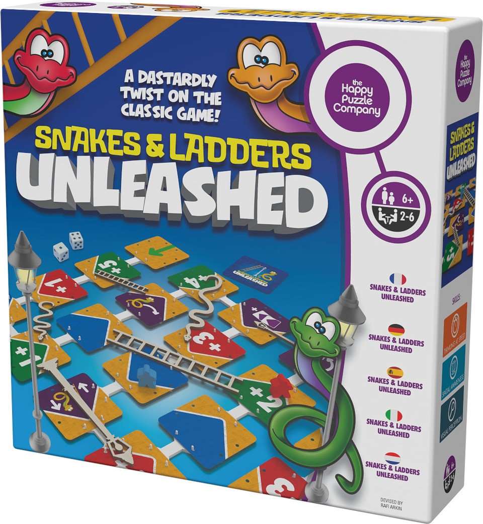 SNAKES AND LADDERS UNLEASHED | The Happy Puzzle Company