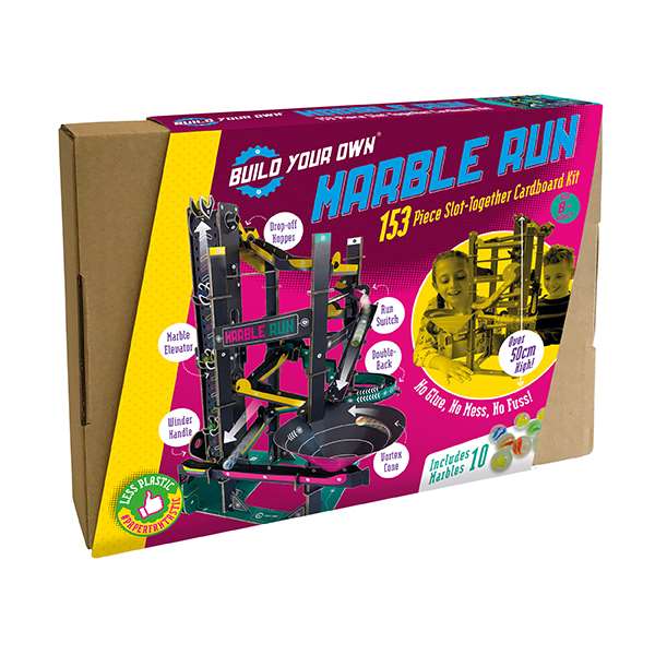 BUILD YOUR OWN MARBLE RUN Image