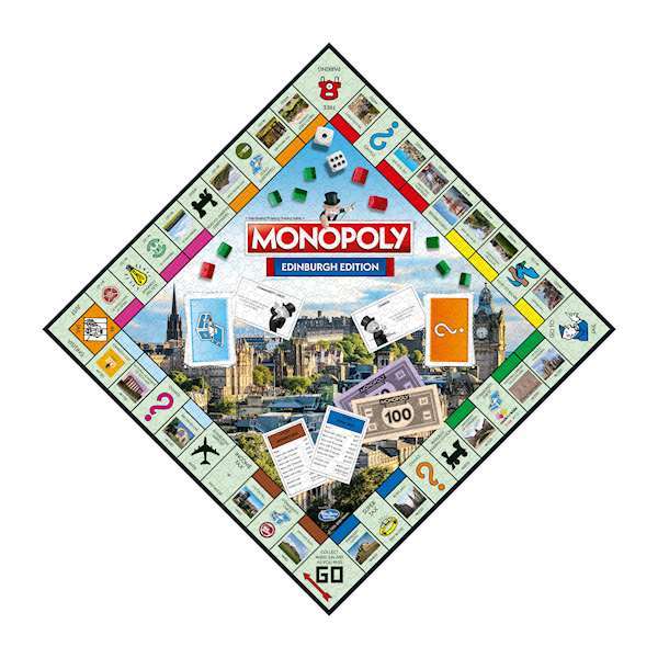 SET OF FIVE MONOPOLY PUZZLES Image