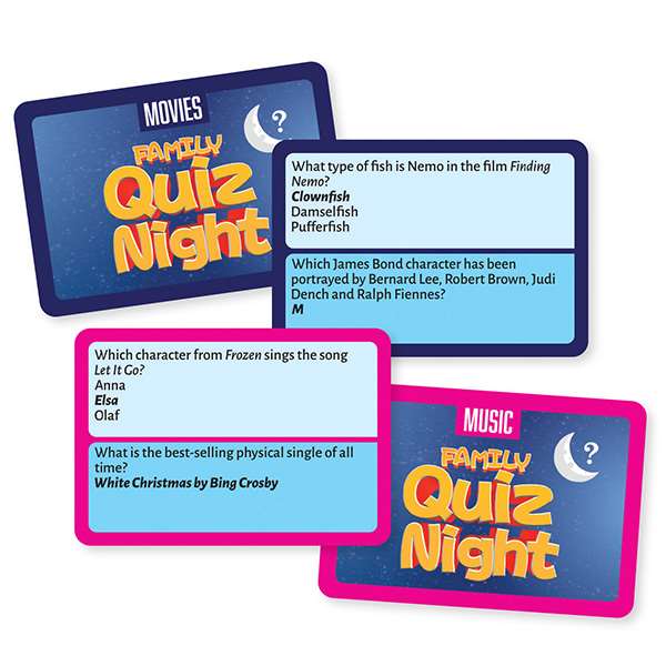 HOST YOUR OWN FAMILY QUIZ NIGHT Image