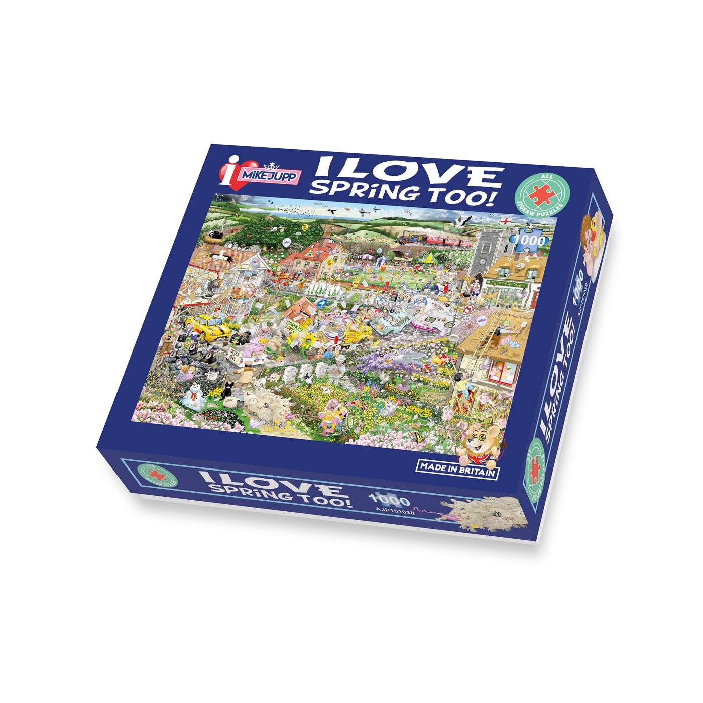 I Love Spring Too Jigsaw - Mike Jupp – Happy Puzzle
