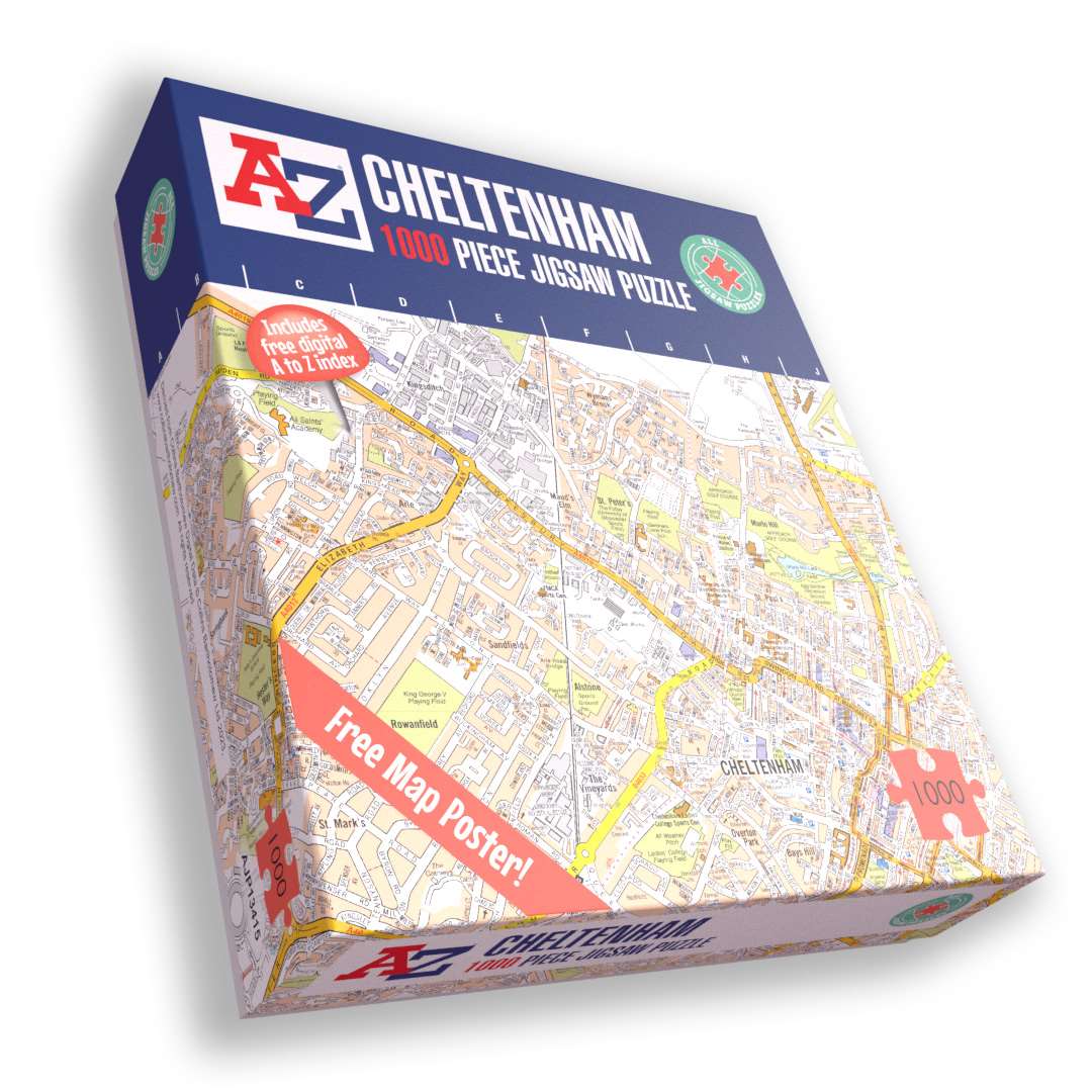 A To Z Map Of Norwich 1000-Piece Puzzle - Detailed Street Map Jigsaw For Adults, Nostalgic & Educational Gift - View #7