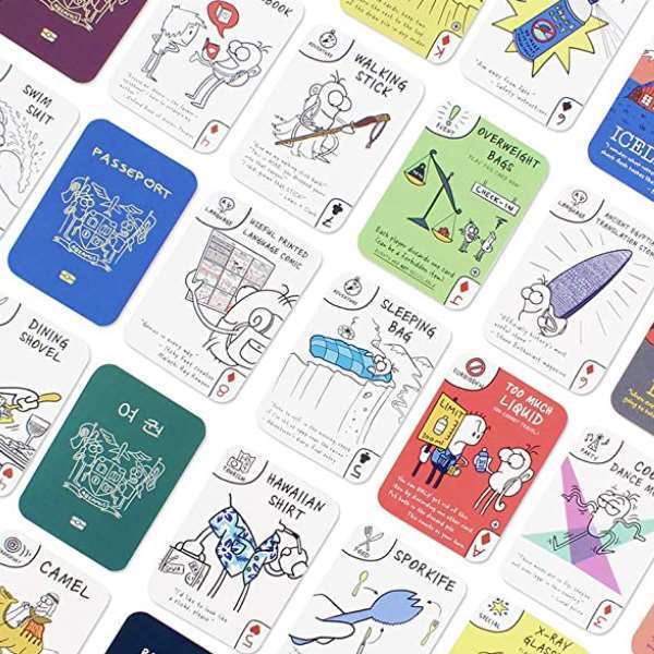 ITCHY FEET, TRAVEL, GAME, CARD GAME, RACE, AWARD WINNER, PASSPORT