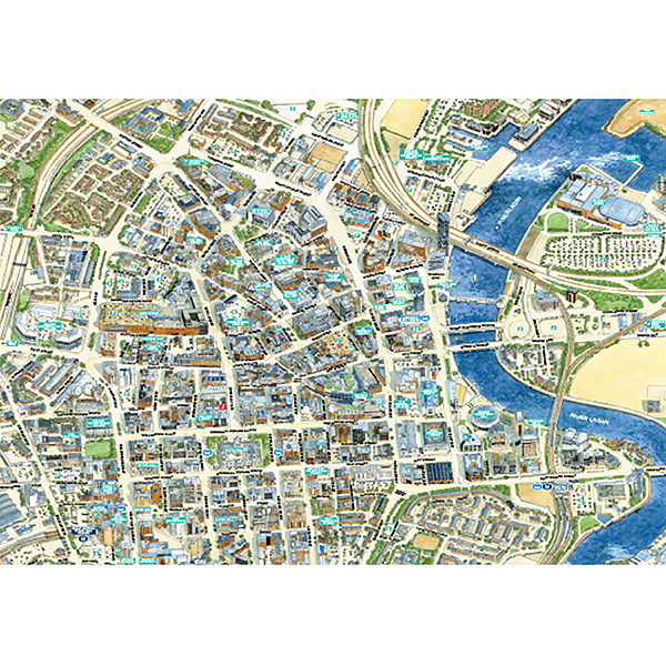 JIGRAPHY CITYSCAPES BELFAST 1000 PIECE