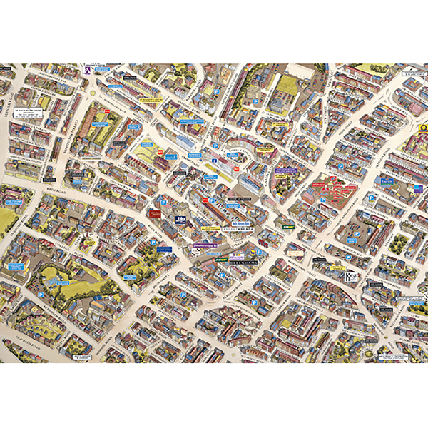 JIGRAPHY CITYSCAPES CHELTENHAM (HPCCS1000) Image