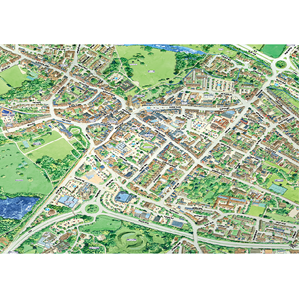 JIGRAPHY CITYSCAPES CIRENCESTER 1000 PIECE