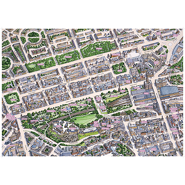JIGRAPHY CITYSCAPES EDINBURGH (HPCCS1000) Image