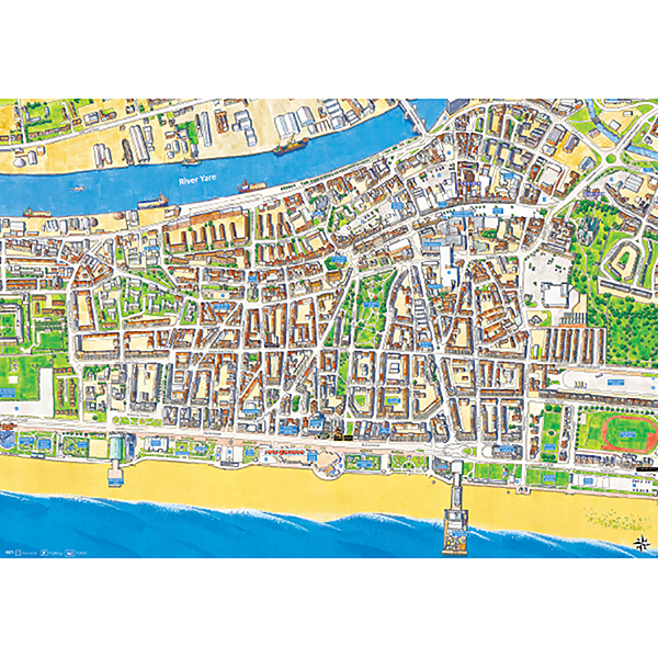 JIGRAPHY CITYSCAPES GREAT YARMOUTH 1000 PIECE