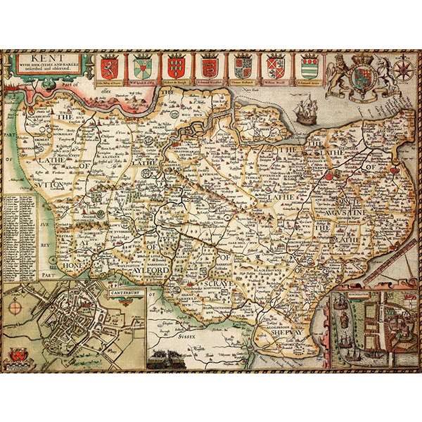 HISTORICAL MAP KENT 400 PIECE JIGSAW