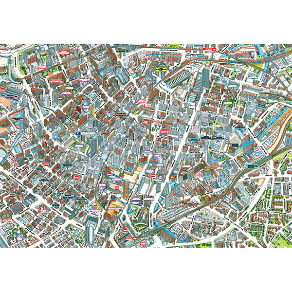 JIGRAPHY CITYSCAPES MANCHESTER 1000 PIECE