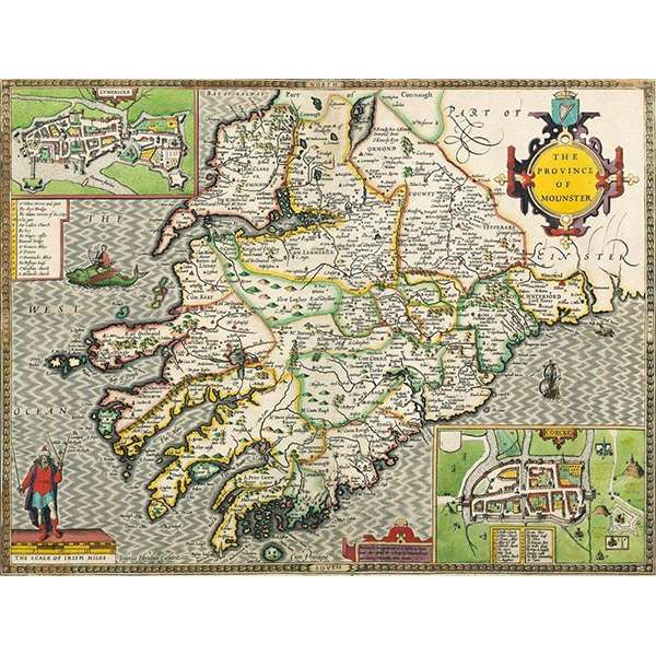 HISTORICAL MAP MUNSTER 400 PIECE JIGSAW