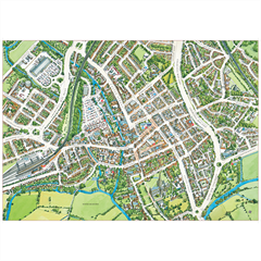 JIGRAPHY CITYSCAPES SALISBURY 400 PIECE