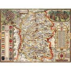 HISTORICAL MAP WILTSHIRE 400 PIECE JIGSAW