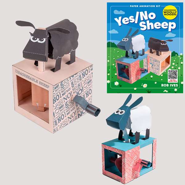 YES / NO SHEEP - PAPER ANIMATED KITS