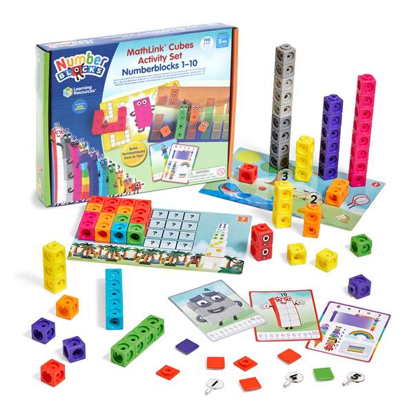 NUMBERBLOCKS 1-10 ACTIVITY SET