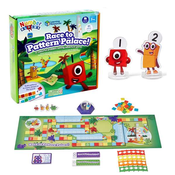 NUMBERBLOCKS RACE TO PATTERN PALACE