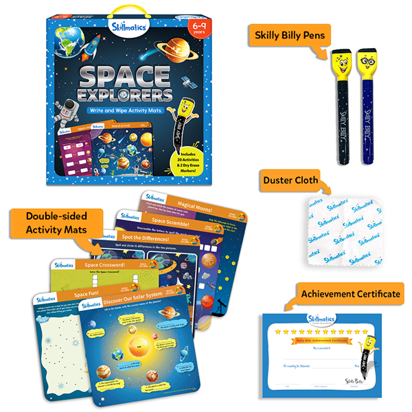 WRITE & WIPE - SPACE EXPLORERS 