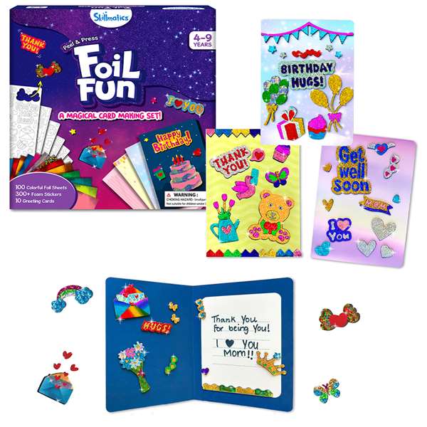 FOIL FUN MAGICAL GREETING CARD SET