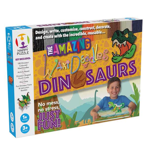 THE AMAZING WAXIDOODLES DINOSAURS