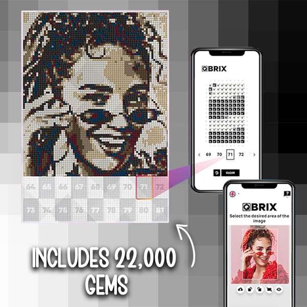 QBRIX VINTANGE DIAMOND ART