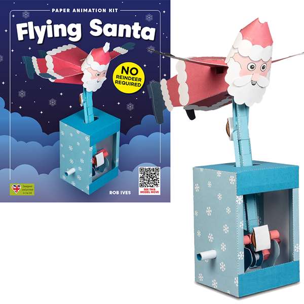 SANTA - PAPER ANIMATED KITS